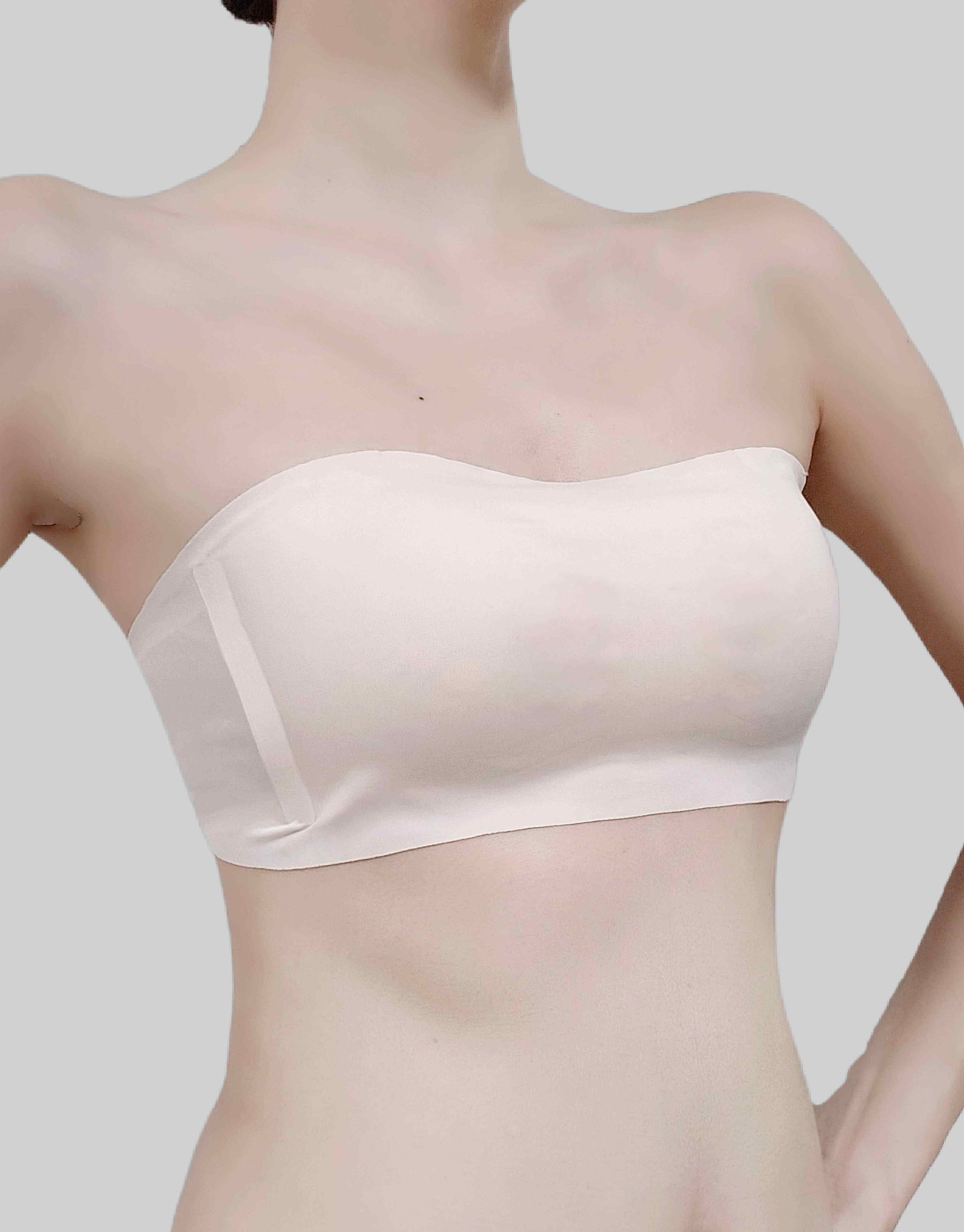 The New Style Seamless Bandeau Bra (No Panties) that Stays in Place No Matter How You Move