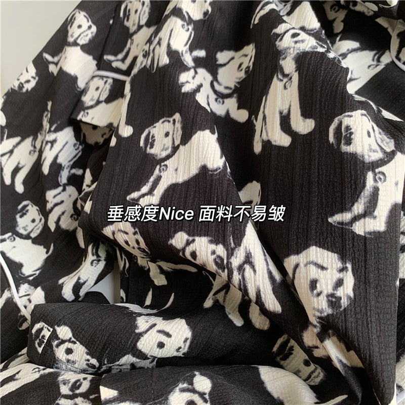 Stylish Dog Print Pyjama
