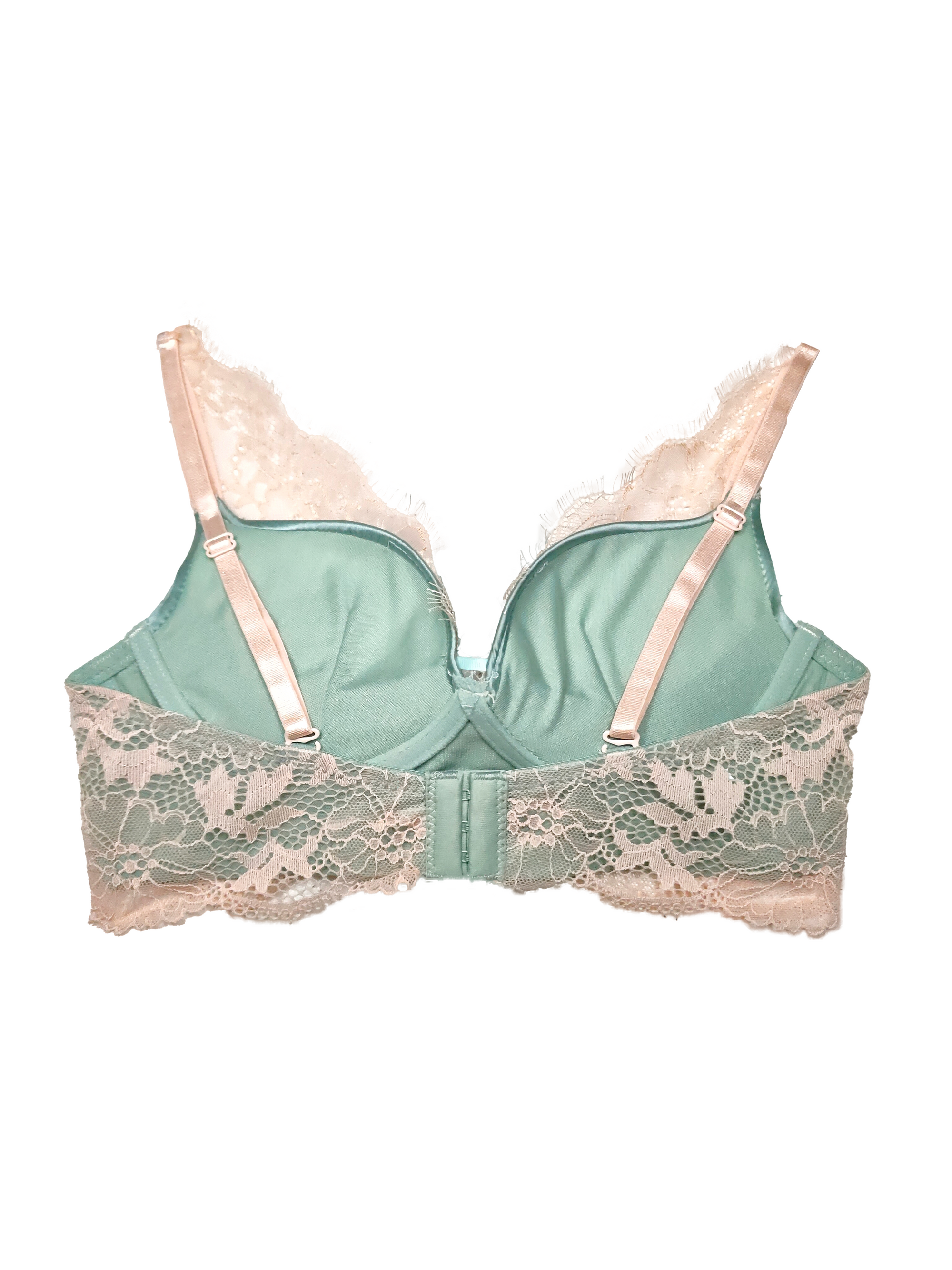 Luxurious and Elegant Lace Deep V Wire-Free Bra