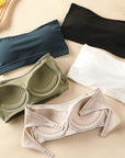 Seamless Strapless Bralette with Bare Sensation and Non-Slip Design