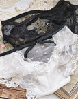 Hollow Out Sexy Lace Low-Waisted Panties (Pack of 2)