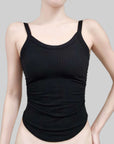 Thickened Fleece Padded Thermal Camisole with Waistband