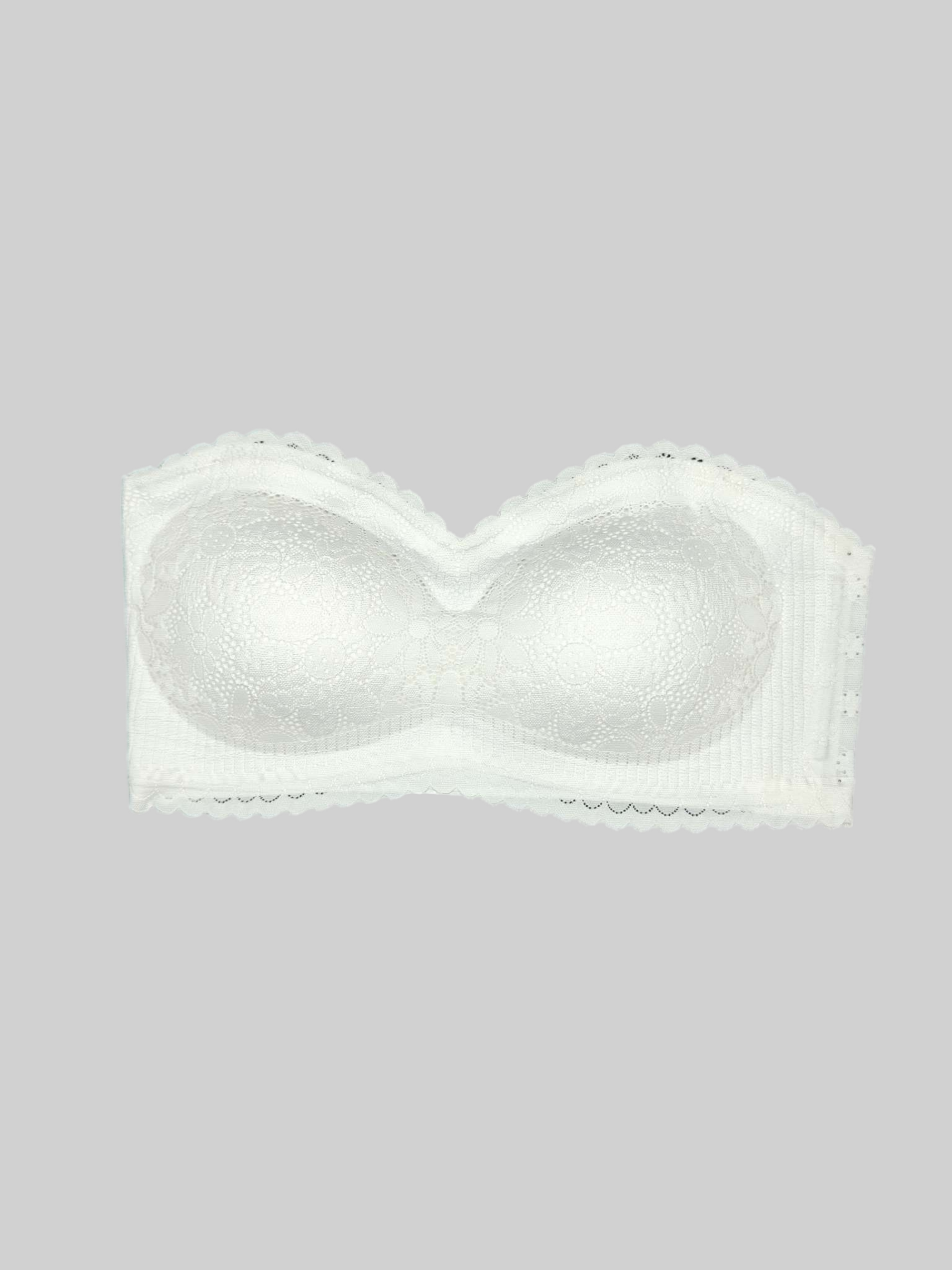 Invisible, Anti-Slip, Wire-Free Bandeau Bra
