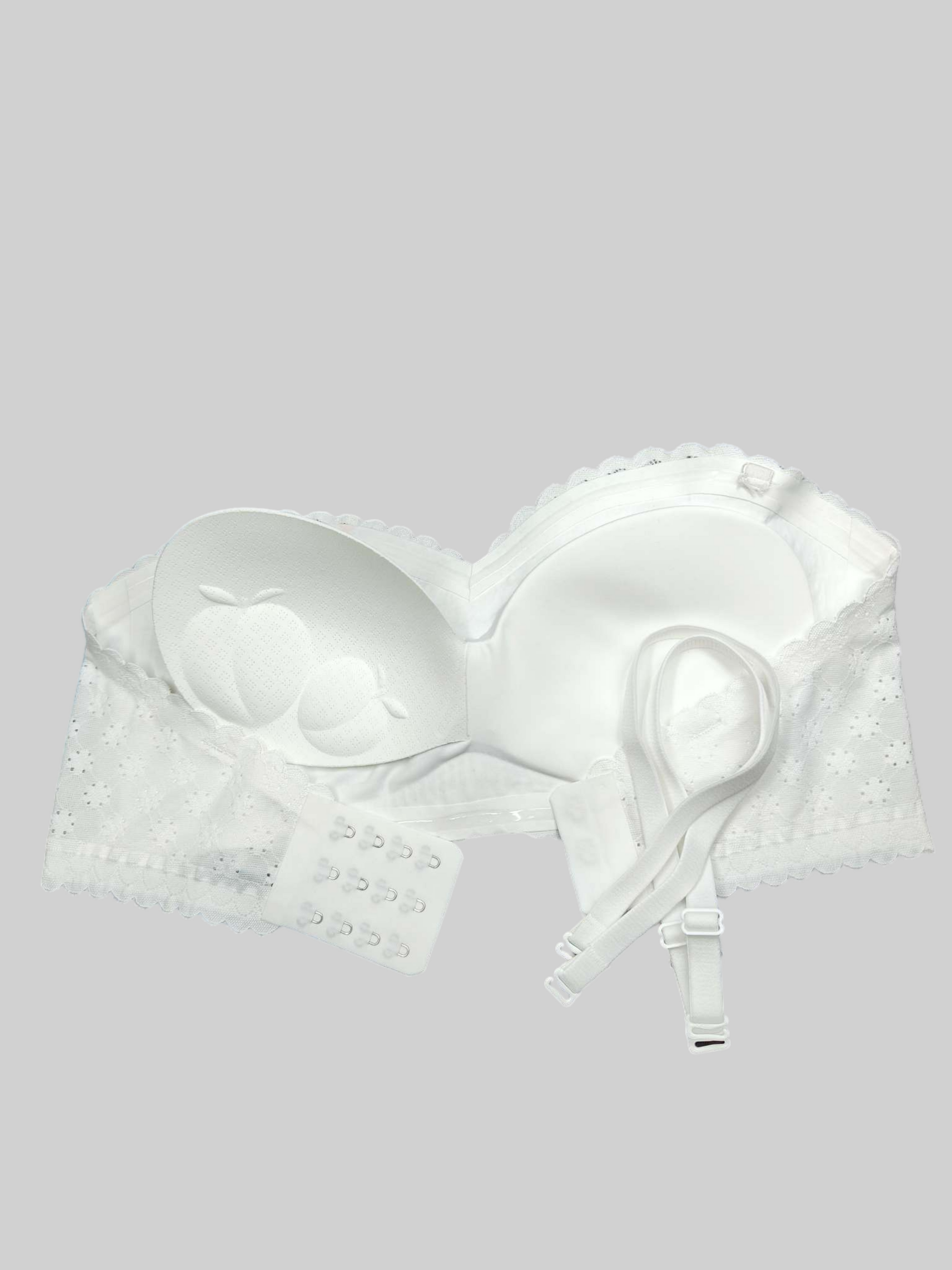 Invisible, Anti-Slip, Wire-Free Bandeau Bra