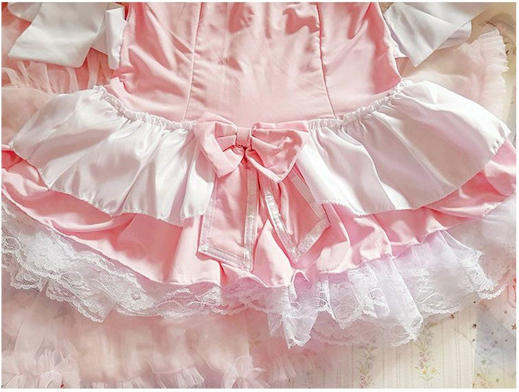 Cute Pink Maid Suit