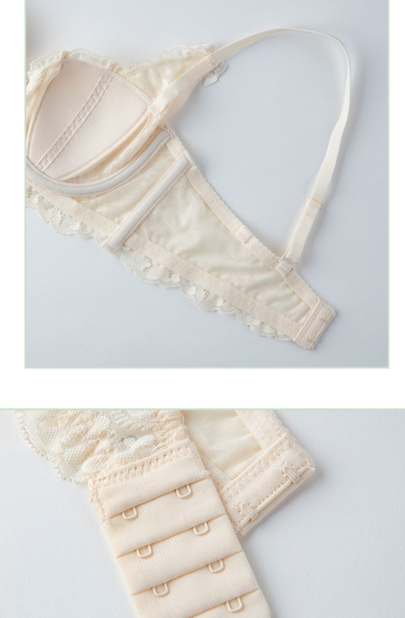 French Lace Lightweight Soft Underwire Bra