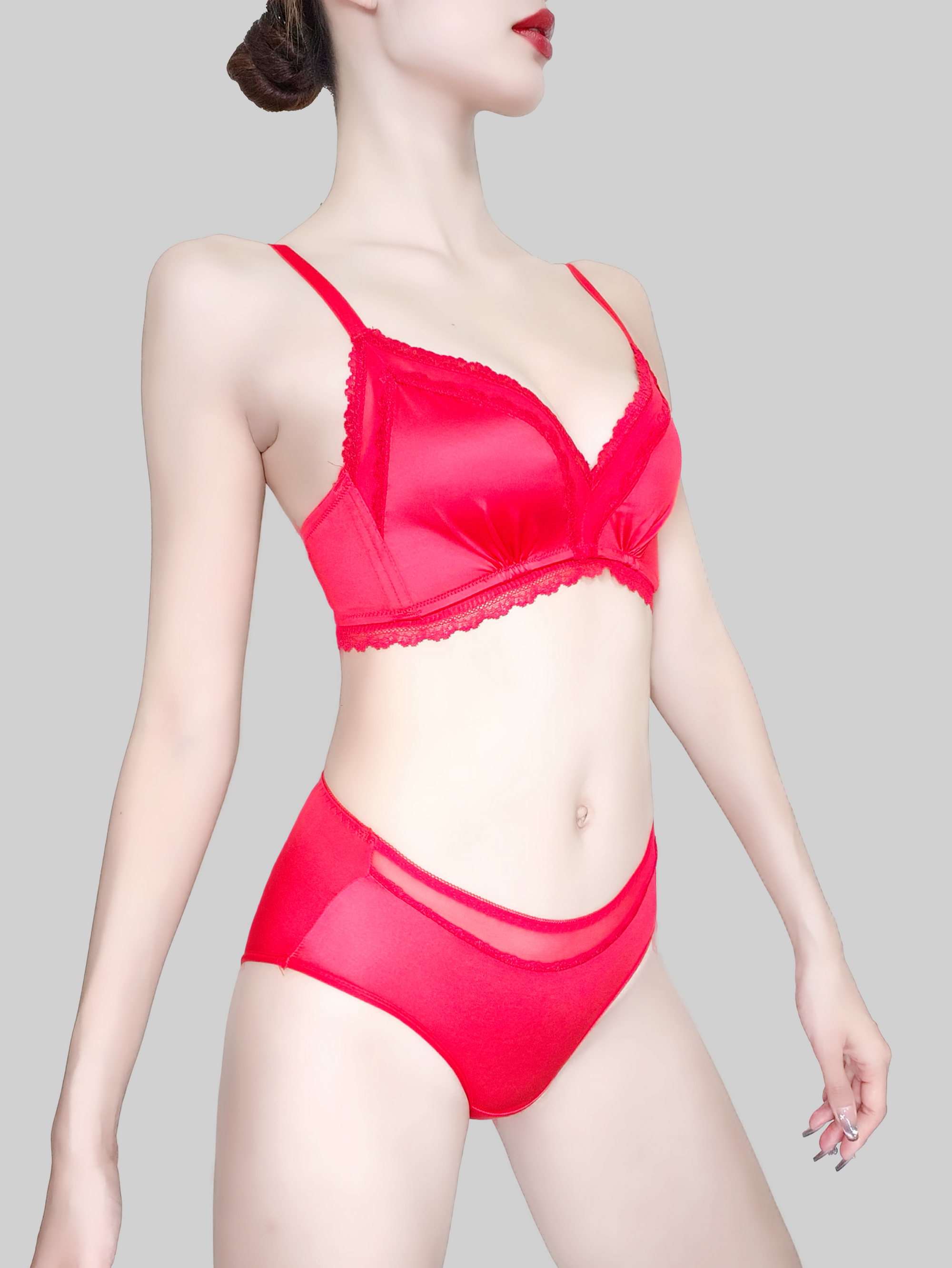 Lucky Red Wire-Free Bra