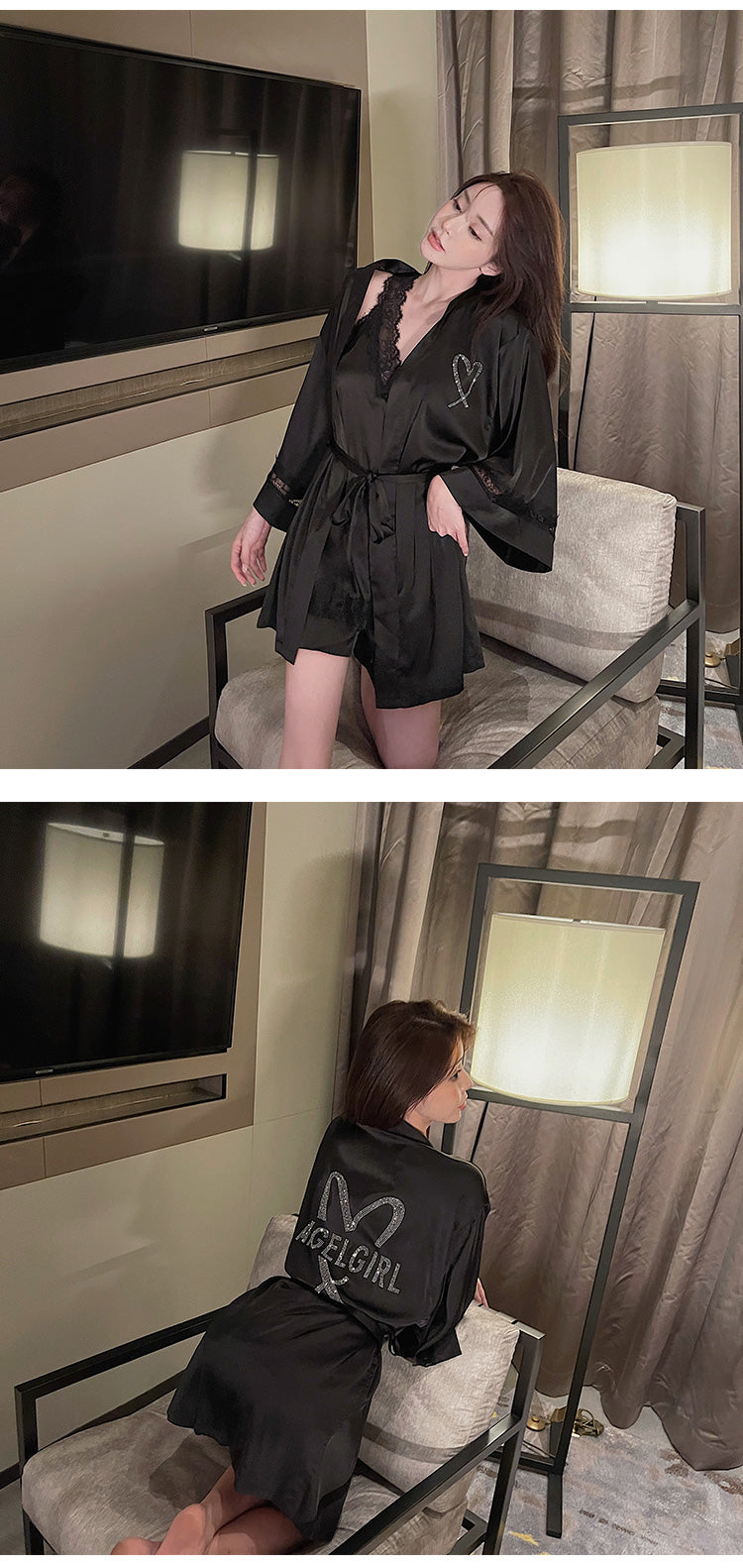 Luxury Silk Pajamas 5 Sets