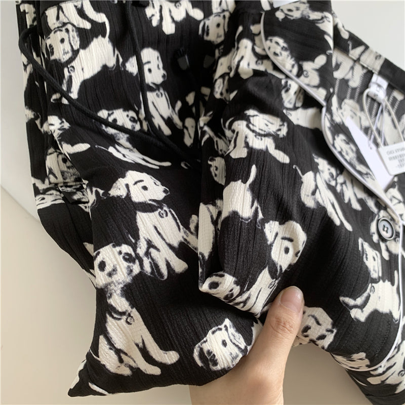 Stylish Dog Print Pyjama