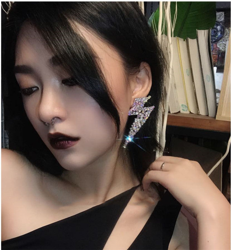 Lightning Laser Earrings