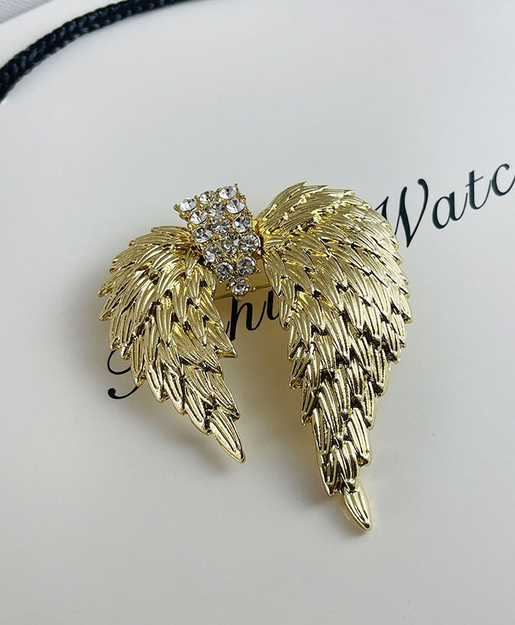 Vintage Retro Wing Brooch Pin