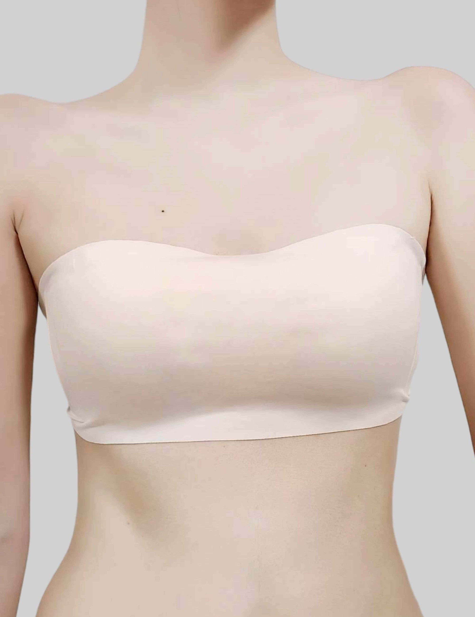 The New Style Seamless Bandeau Bra (No Panties) that Stays in Place No Matter How You Move