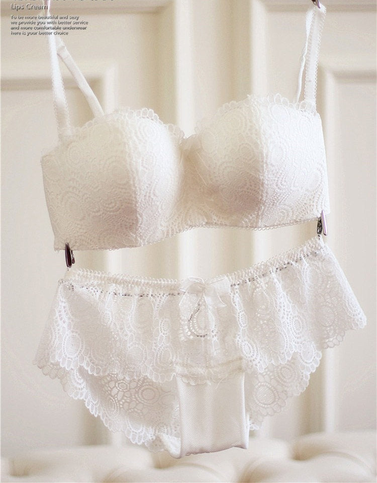 Thin Half-Cup Lace Bralette