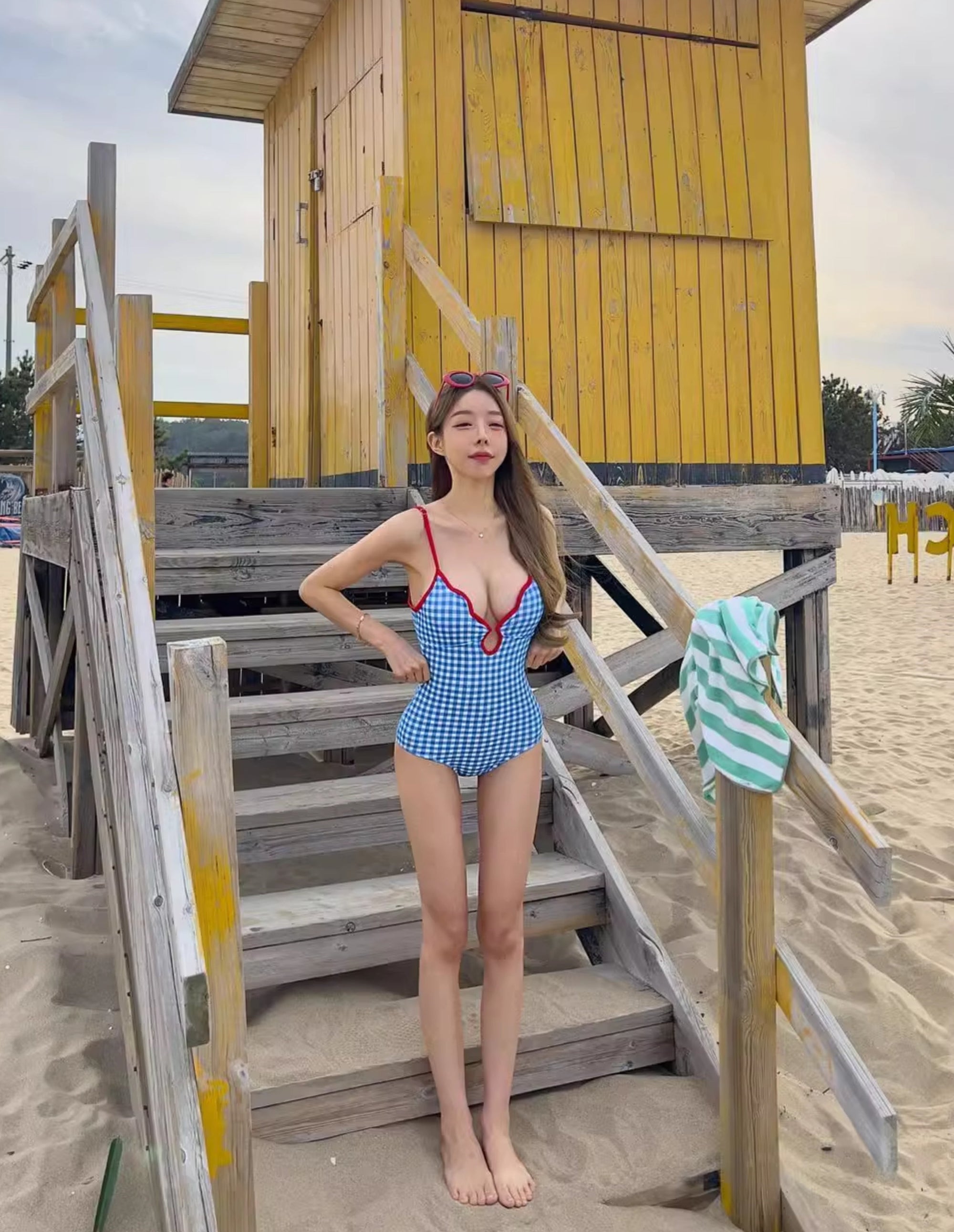 THAI BRAND APRILPOOLDAY-CLAUDIA&#39;S FOREVER ONE(Red Mini Dress 2-Piece Set Included)