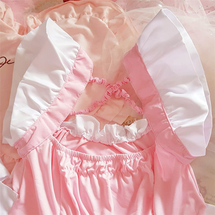 Cute Pink Maid Suit