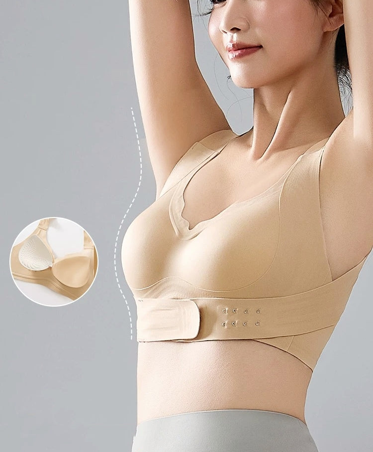 Posture-Correcting Front-Clasp Shaping Bra (WITH PANTI)
