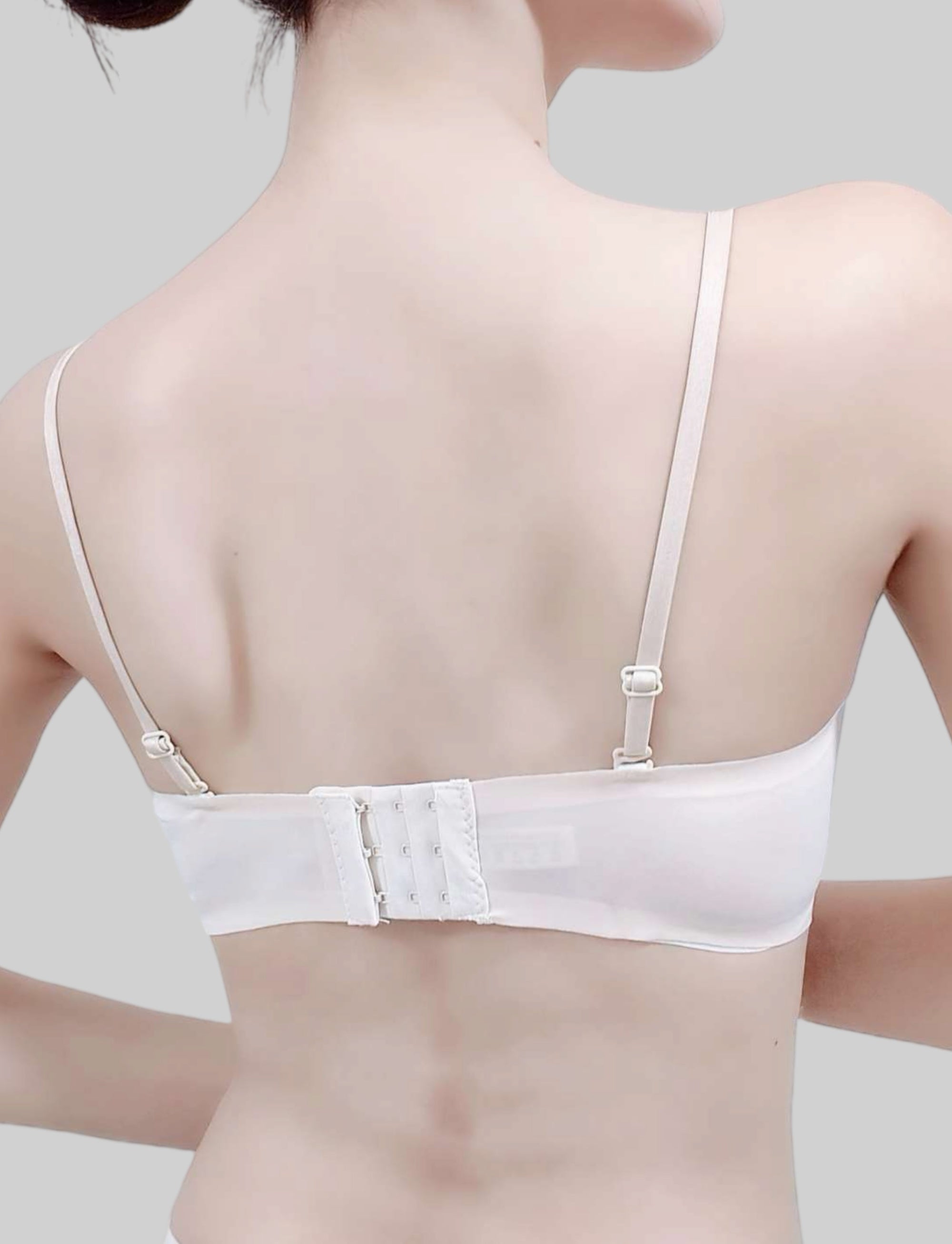 The New Style Seamless Bandeau Bra (No Panties) that Stays in Place No Matter How You Move