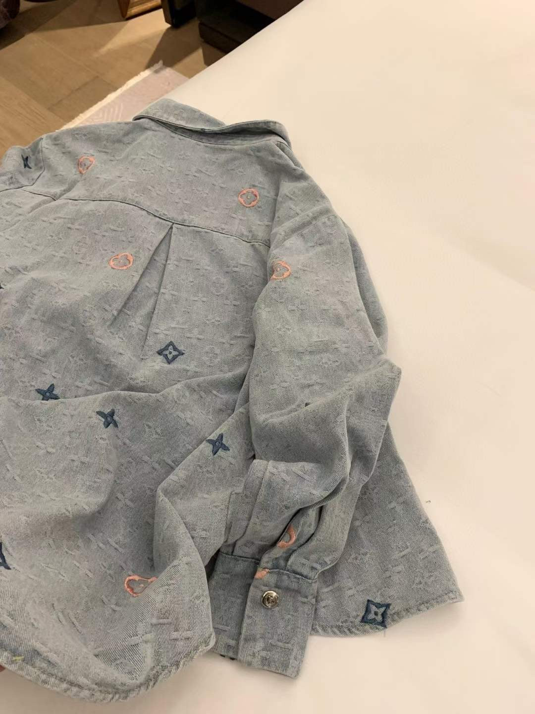 Spring New 3D Embroidery Denim Jacket
