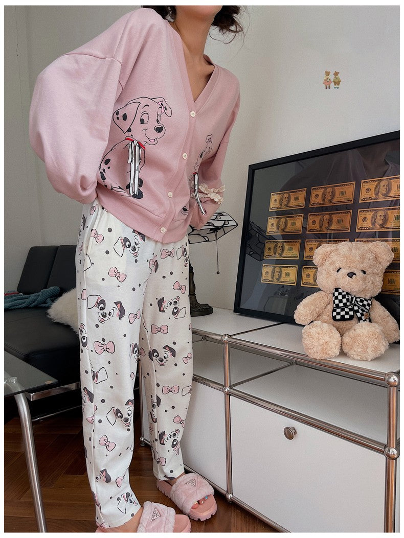 Cotton 101 Dalmatian Collaboration for Home Wear