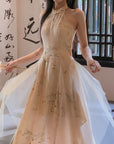 New Chinese Improved Big Skirt Skirt Cheongsam