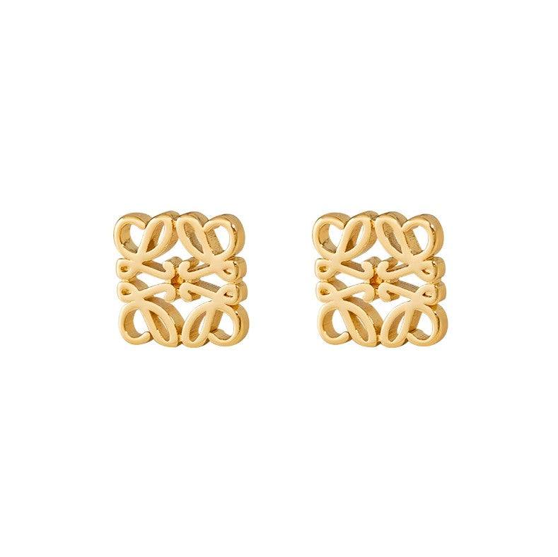 Square Stud Earrings