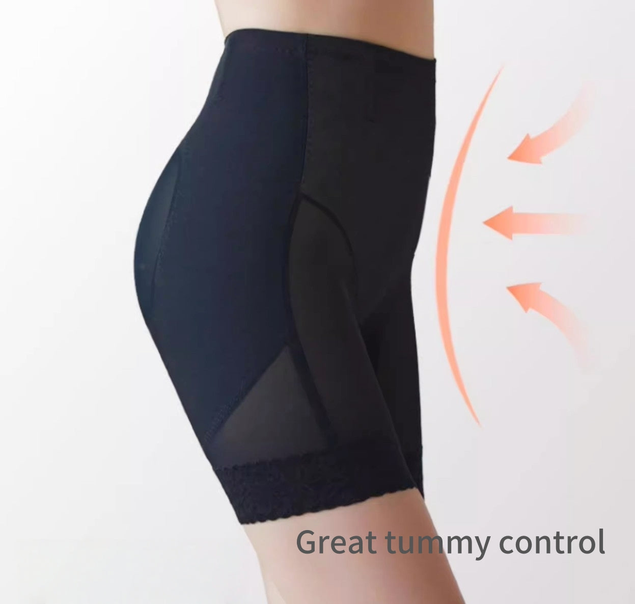 Ultra-Thin High-Compression Tummy Control &amp;amp; Butt-Lifting Shapewear Shorts