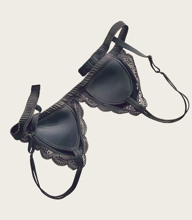 French Romantic Triangle Cup Bra