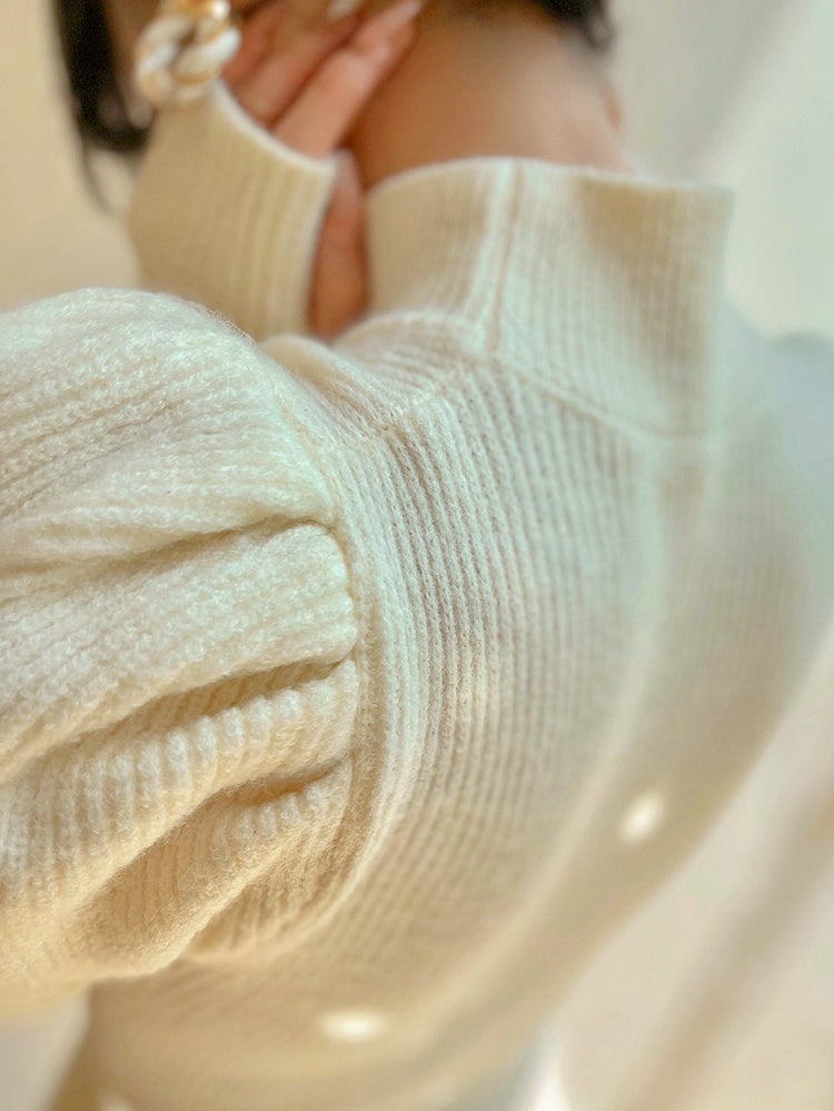 Snowy Whisper Knit Dress