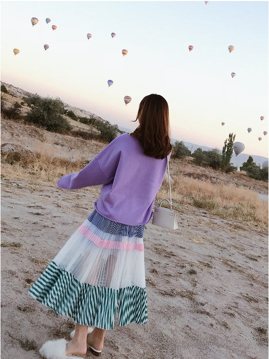 Pleated Translucent Fairy Skirt