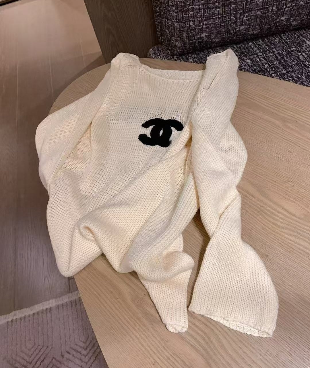 Loose Knit Hollow Sweater