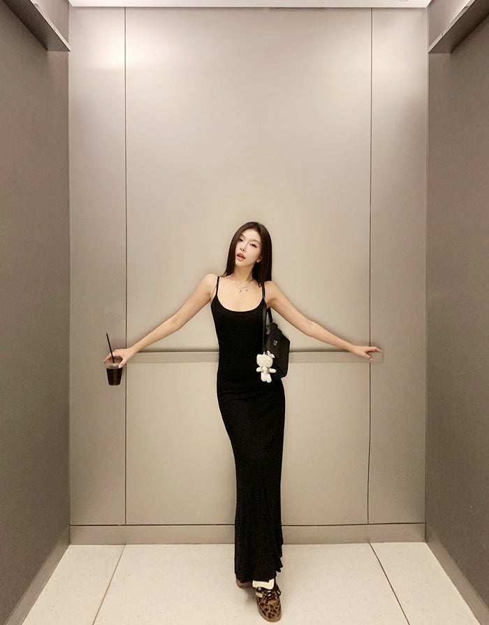 Kardashian-Style Camisole Mermaid Dress