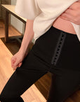 An Updated Version of Lightening Slim Pants With Hip Corset