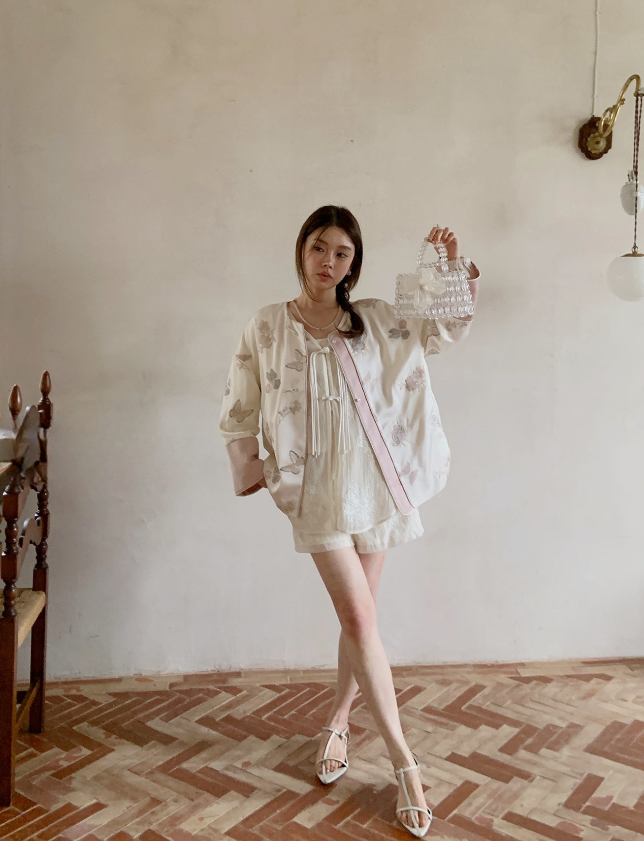 New Chinese-Style Embroidered Butterfly Jacket