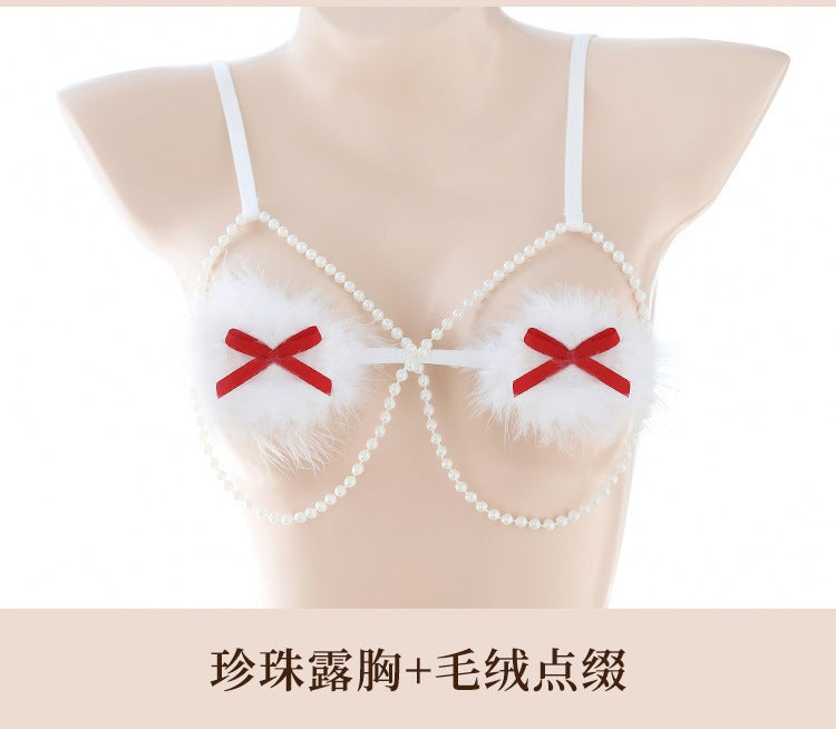 Sexy Bikini + Water-Soluble Lace Robe