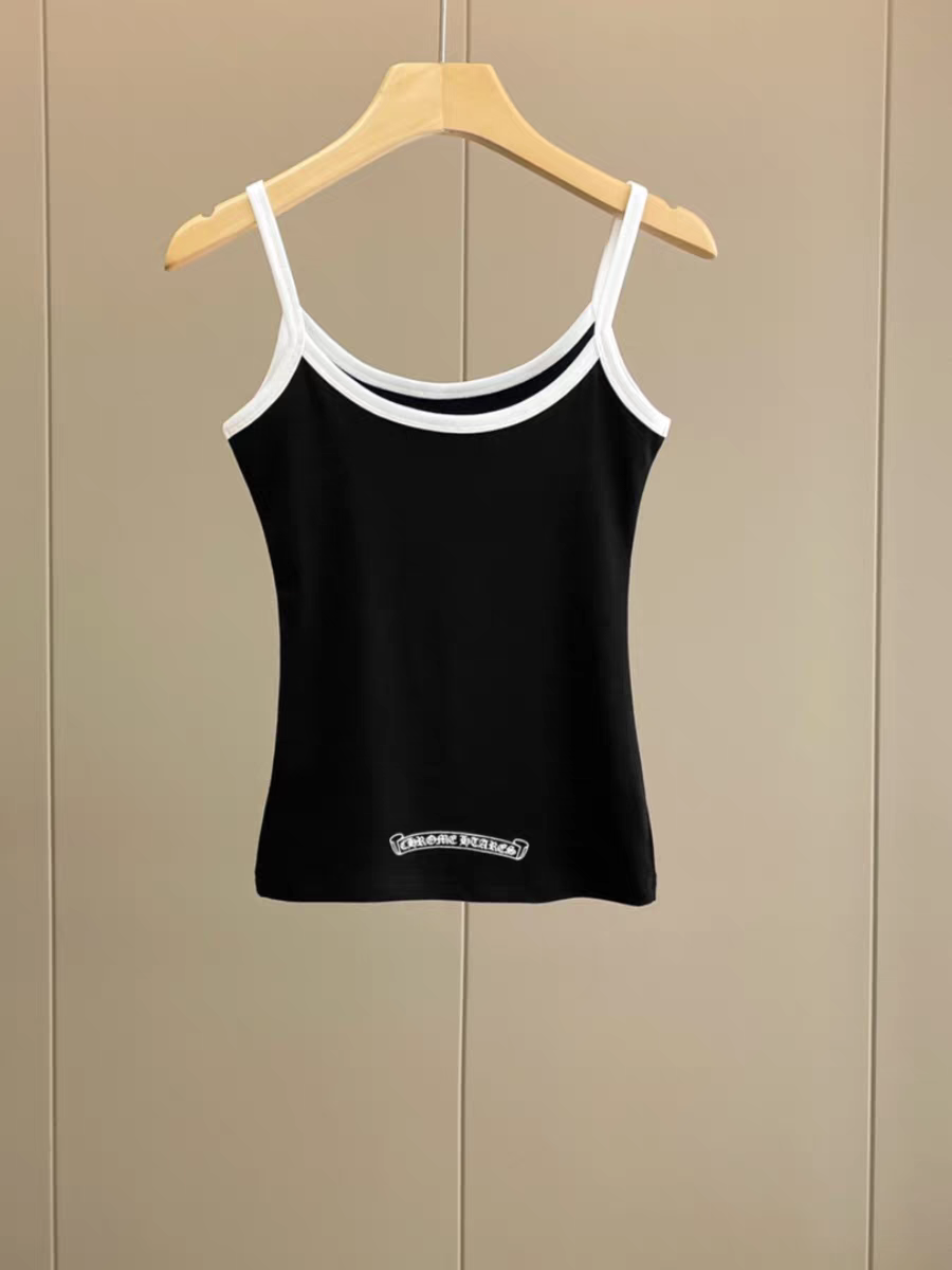 Chrome Hearts Horseshoe Pure Cotton Tank Top