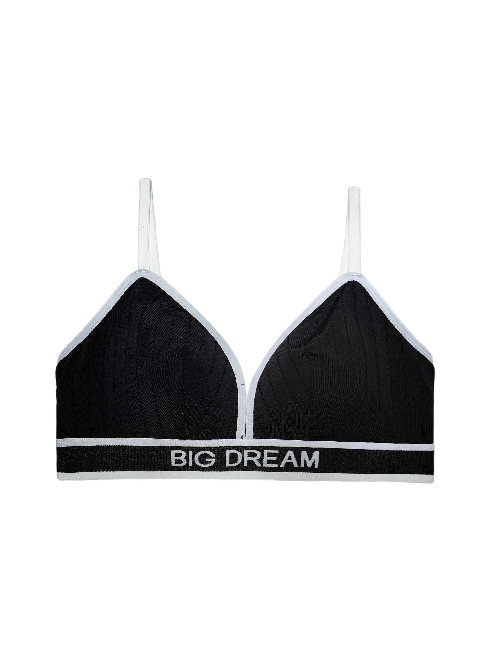 Small Bust Push-Up Triangle Cup Seamless Wireless Bra