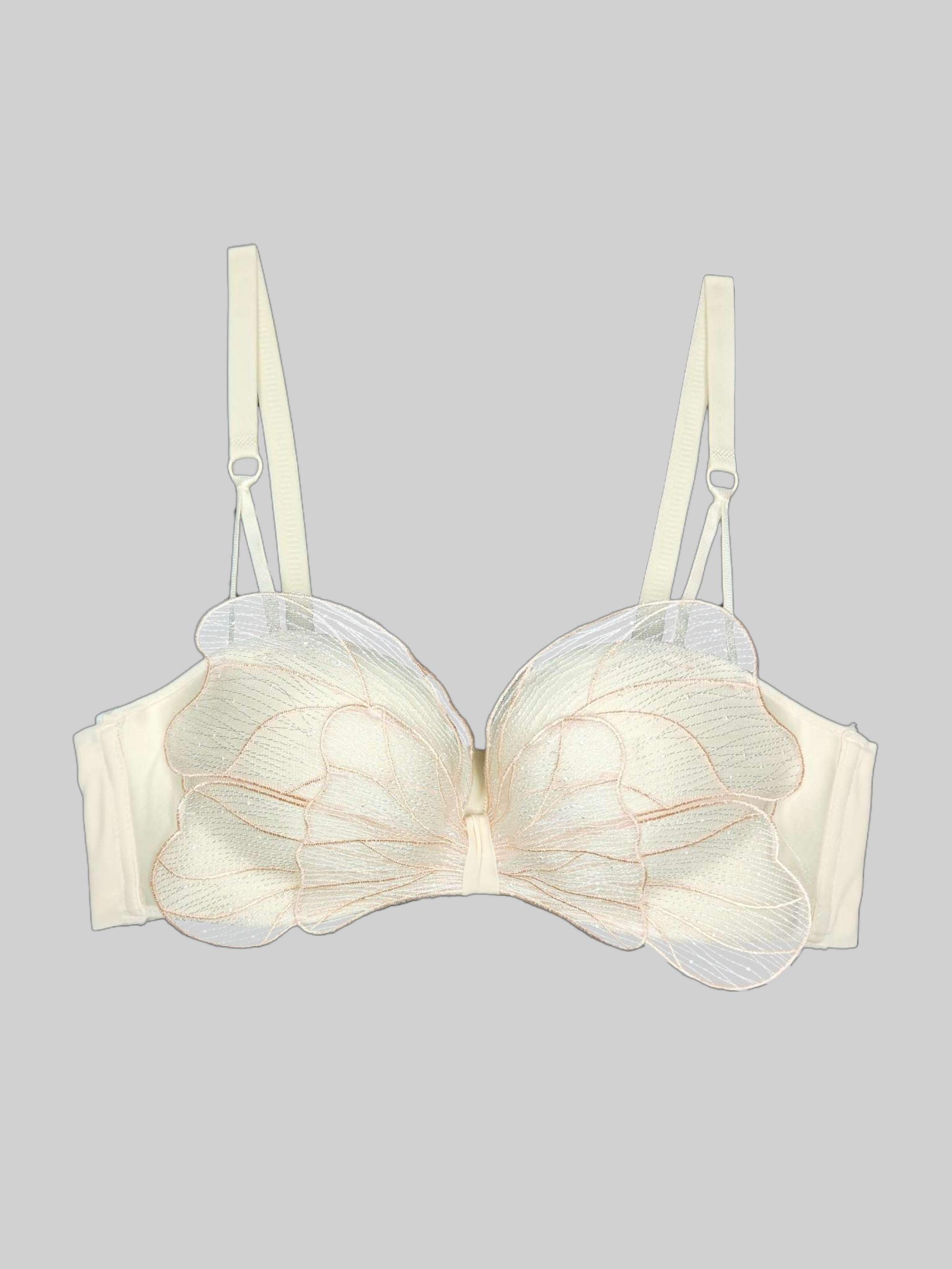 Butterfly Padded Push-Up Bra